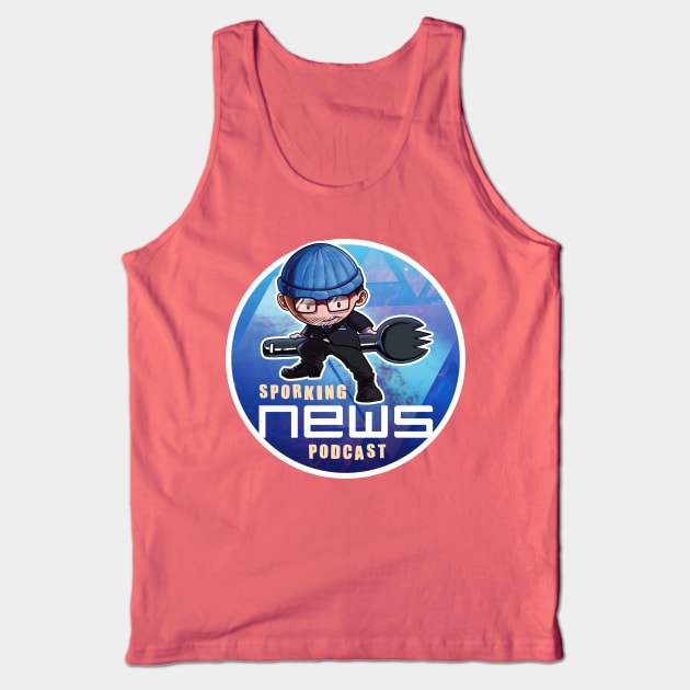 Spork in Black Tank Top by Sporking News Podcast